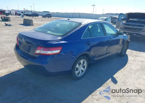 2010 Toyota Camry Le z USA, uszkodzony, nr VIN 4T4BF3EK6AR005699